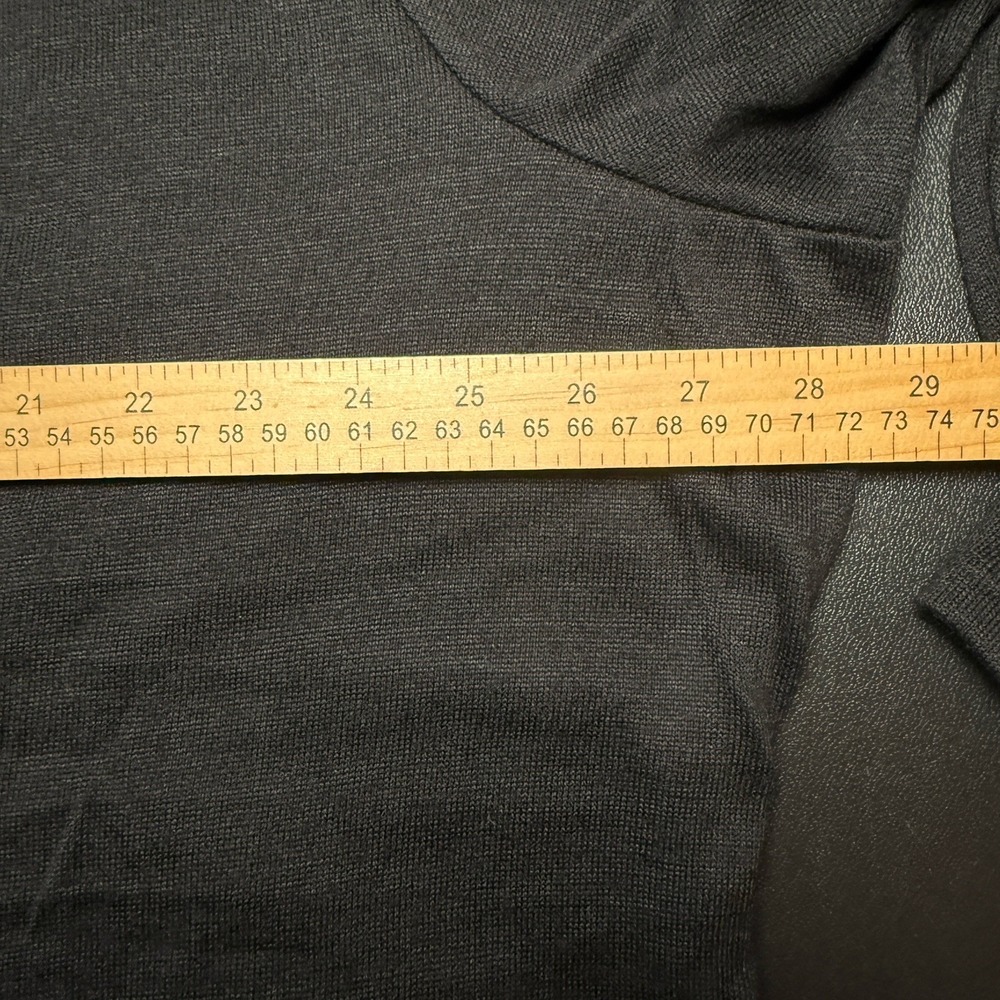 DG2 Diane Gilman Black Cross Top‎ Tunic Long Sleeve Lightweight Blouse Sz 3X NWT - Picture 10 of 11